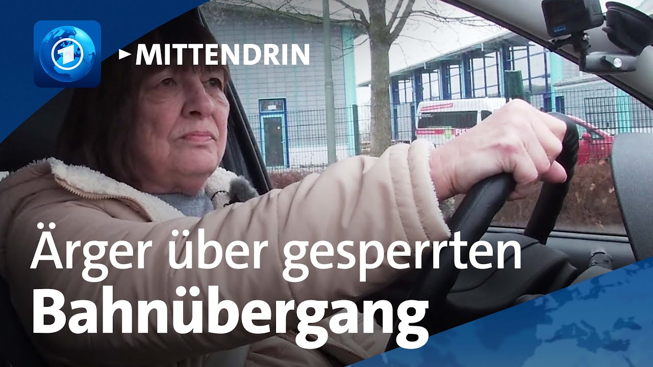 Bad Wörishofen: Bahnübergang nicht nutzbar | tagesthemen mittendrin