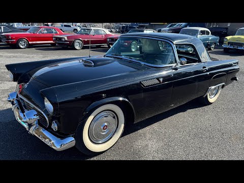 1955 FORD THUNDERBIRD TEST DRIVE $31,900 Maple Motors #3391