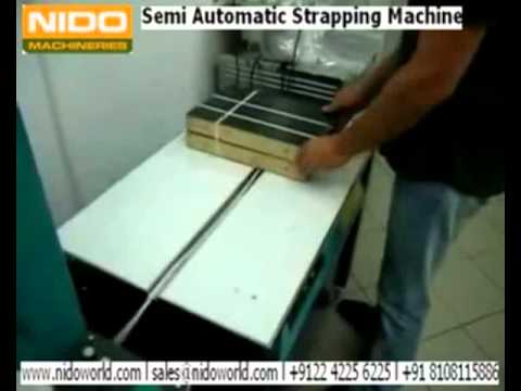 Nido Semi Automatic Box Strapping Machine