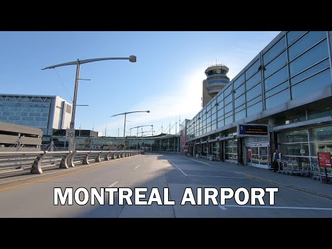 Montreal Airport Driving Tour Drop-Off and Pickup Locations, June 2020 Trudeau Airport