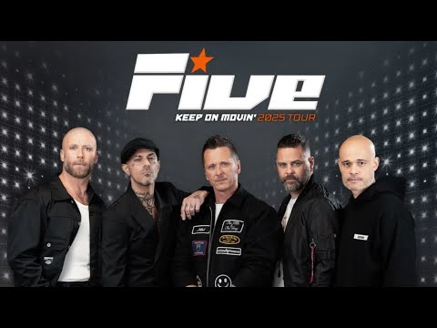 Five Keep On Movin' 2025 Tour Cardiff