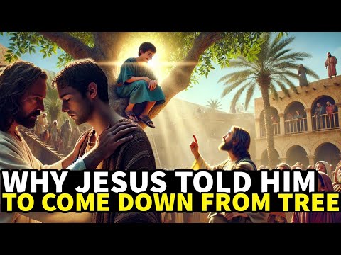 The True Story of Zacchaeus: Why Jesus Told Him to Come Down from the Tree #zacchaeus