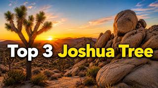 Top 3 Things to Do in Joshua Tree: California Travel Guide