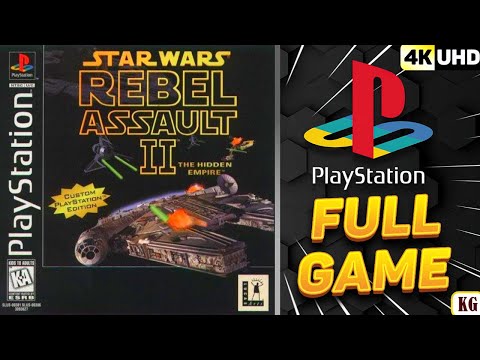 Star Wars: Rebel Assault II: The Hidden Empire | PS1| 4K60ᶠᵖˢ | Longplay Walkthrough Full Movie Game