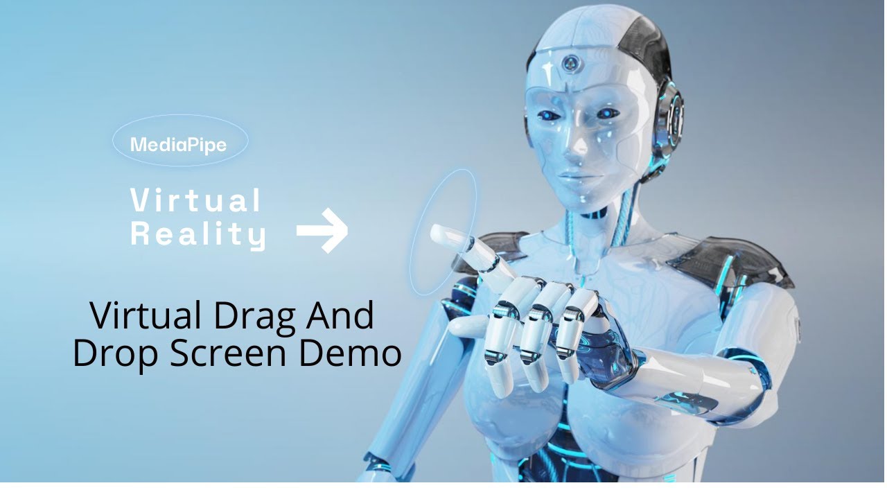 Virtual Image Drag and Drop Using OpenCV, Python and MediaPipe.