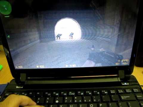 Counter Strike - on Asus Eee PC 1201T - ATi 3200 HD