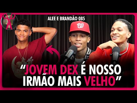 ALEE E BRANDÃO 085 falam da AMIZADE e PARCERIA com JOVEM DEX