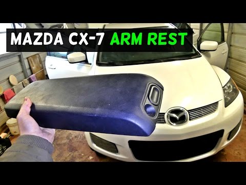 MAZDA CX7 ARM REST REMOVAL REPLACEMENT  MAZDA CX-7 ARMREST