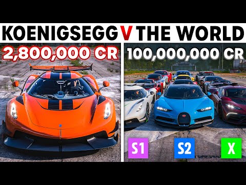 Forza Horizon 5 | Koenigsegg Jesko VS The World! | The Undisputed Fastest Car In History?