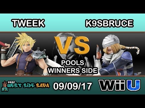2GGC: West Side Saga - Tweek (Cloud) Vs. MF | LH | K9sBruce (Sheik) - Pools Winners Side