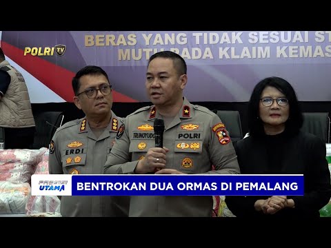 PERNYATAAN KARO PENMAS DIVHUMAS POLRI TERKAIT BENTROK 2 ORMAS DI PEMALANG