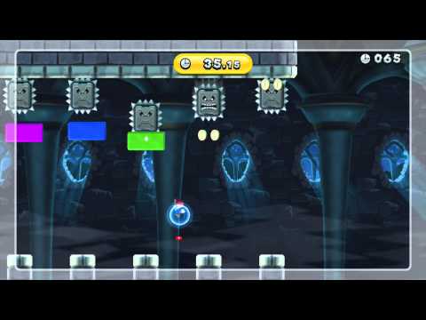 New Super Mario Bros. U - "Kassensturz in der Steinblockfestung" | "Thwomp Castle Cash Flow" Gold