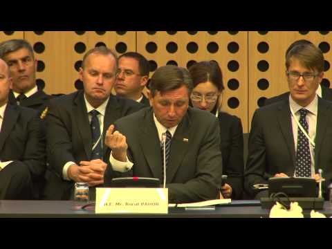 CRM, President of Slovenia Mr Borut Pahor, 3. 10. 2013