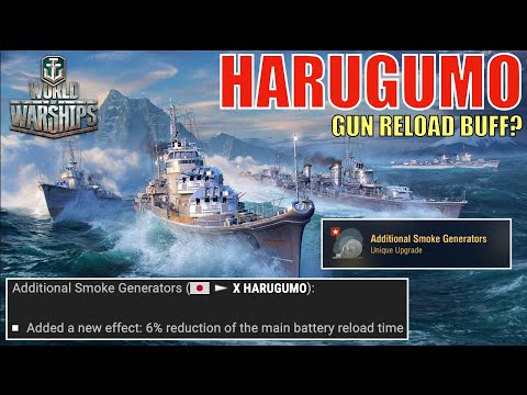 HARUGUMO BUFF!? +6% Reload on Unique Upgrade – Meta Threat Returns?