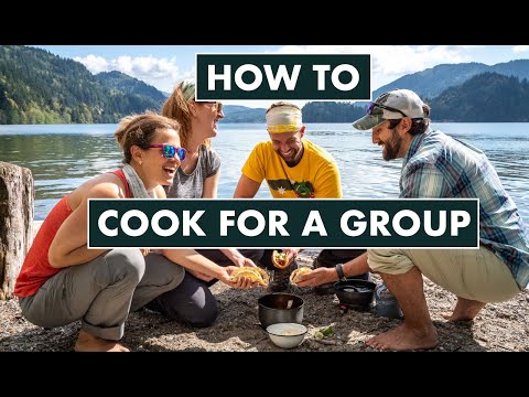 How to cook for a group | community cook | camping, hiking, backpacking recipes meals