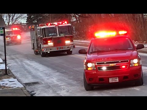 Fire Trucks Responding Compilation #6 - YouTube