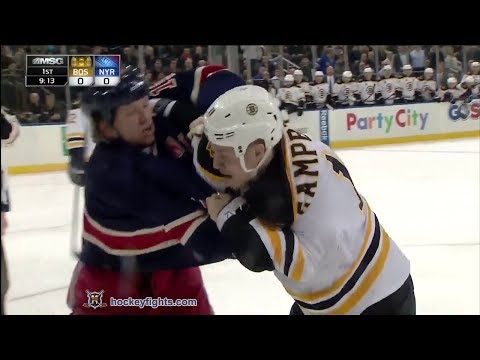 Gregory Campbell vs Derek Dorsett Nov 19, 2013