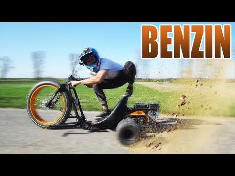 THE BEST PETROL DRIFT TRIKE EVER! | Driftwerk Trike BLAST Review - Test [German]