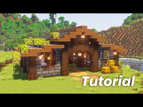 Minecraft Animal Barn Tutorial