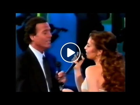 Julio Iglesias Thalia Solamente Una Vez #thalia #julioiglesias