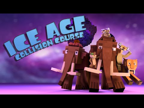 Minecraft Parody - ICE AGE COLLISION COURSE! - (Minecraft Animation)