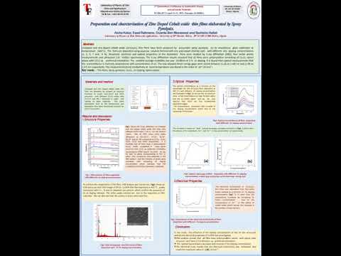 Aicha KATER IC SEAM21 OUARGLA Topic Photovoltaic Materials