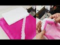 Attach Lace On Dupatta With Easy Sewing Tips For Beginners How To Attach Invisible Lace On Dupatta