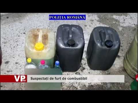 Suspectați de furt de combustibil