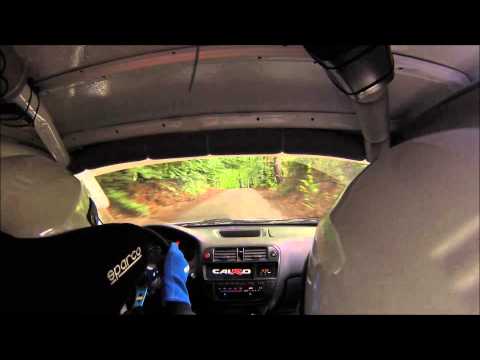 1 Rajd Ziemi Bocheńskiej Anaszkiewicz/Kozłowski Honda Civic SiR - OS2 onboard