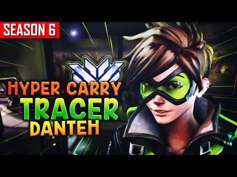 Hyper Carry TRACER - Danteh (11 Pulse Bomb Kills) [S6 TOP 500]