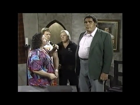 Piper's Pit with Andre the Giant & Bobby Heenan   SuperStars March 7th, 1987