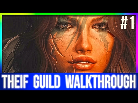 Skyrim Special Edition - THIEVES Guild Walkthrough - PART 1 (Let's Play Mods)