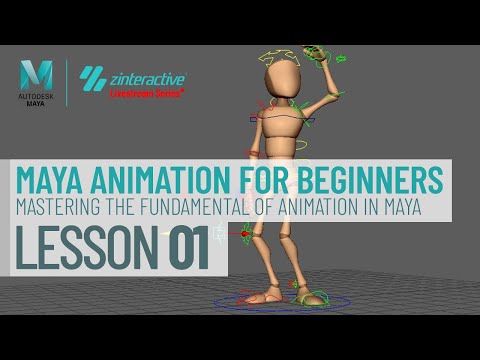 Introduction to Graph Editor, IK, and FK | Lesson 1 | Maya Animation for Beginners | Livestream