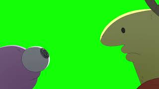 Pim "ummm...who are we supposed to be helping?" Smiling Friends green screen