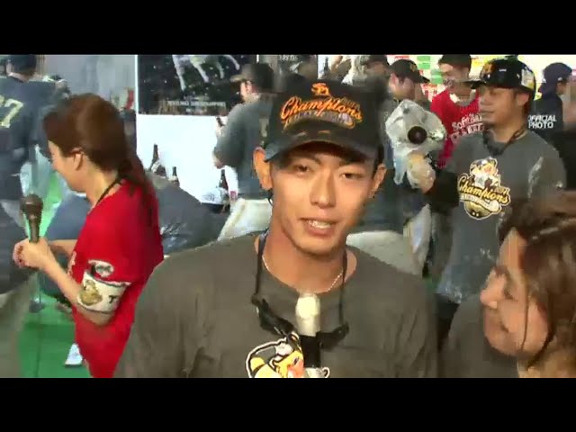 【CS優勝祝勝会】ホークス・今宮 「ホッとしています」