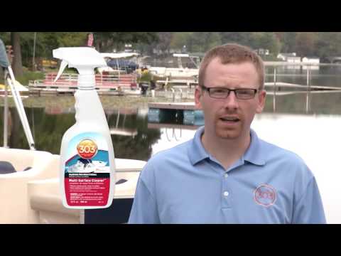 Boat Protection with 303 Aerospace Protectant and Multi-Surface Cleaner