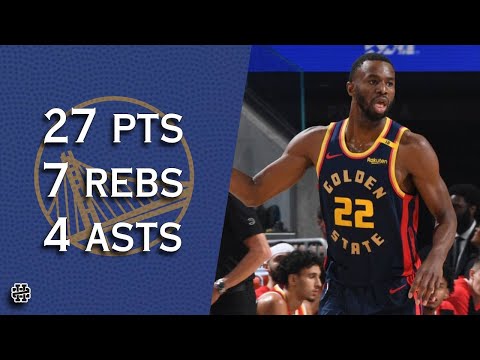 Andrew Wiggins 27 pts 7 rebs 4 asts vs Hawks 24/25 season