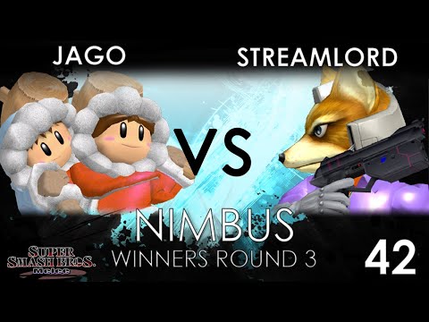 Nimbus #42 - FSG | Jago (Ice Climbers) VS 20XX | Streamlord (Fox) - SSBM Winners Round 3
