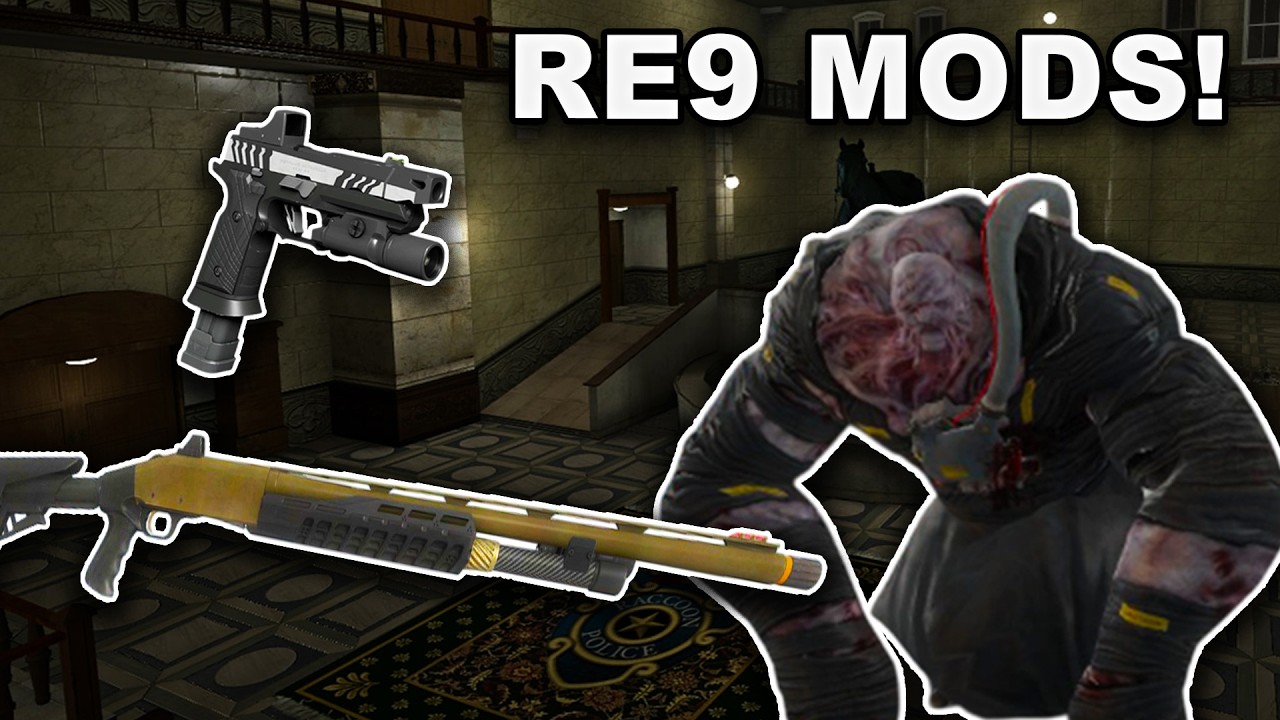 Trying out RE9 Mods in L4D2! [L4D2 Funny Moments]