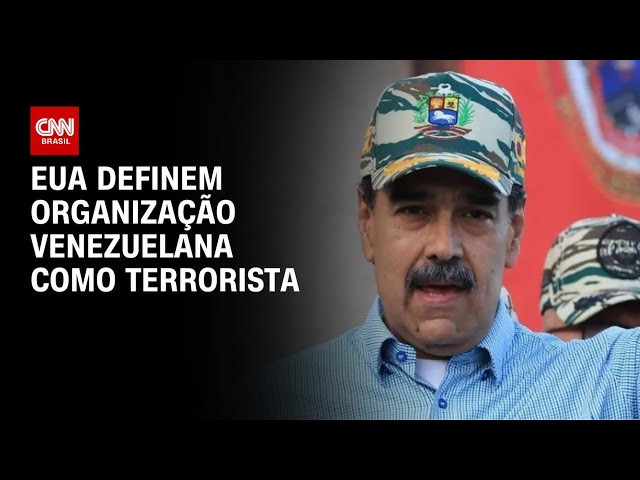 EUA designam Cartel de los Soles como grupo terrorista | CNN 360º