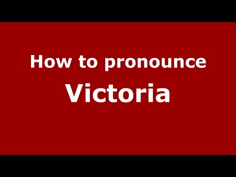 How to pronounce Victoria in Malaysia? Malaysian pronunciation of Victoria - Pronounce Names
