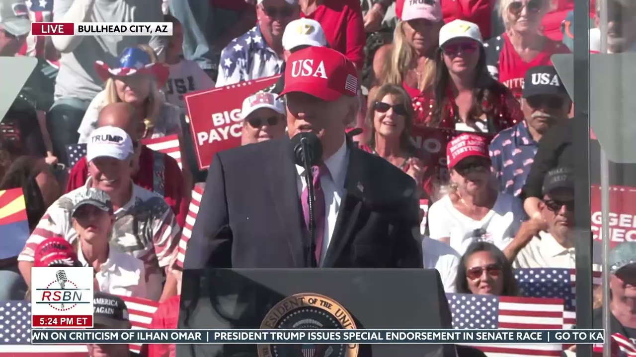 "All You Have to Do Is Vote Republican" Pres. Trump Details Benefits if Republicans Win - 10/14/26