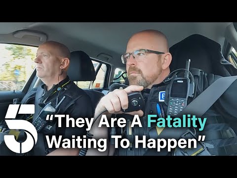 Three Men Steal A Car And Take It For A Joyride | Traffic Cops | Channel 5