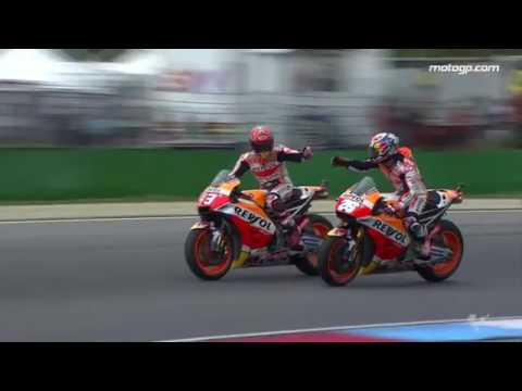 Marc Marquez and Dani Pedrosa the best teammate in the year