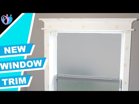 how to trim an interior window