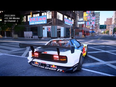 Mazda RX 7 Mad Mike NFS SHIFT 2 - GTA IV MOD ENB | 2.7K / 1440p ! _REVIEW