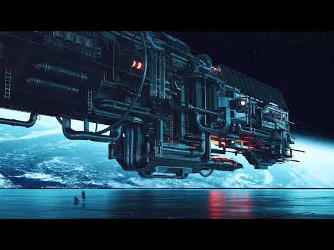 Future mechanical space rocket Noah's Ark