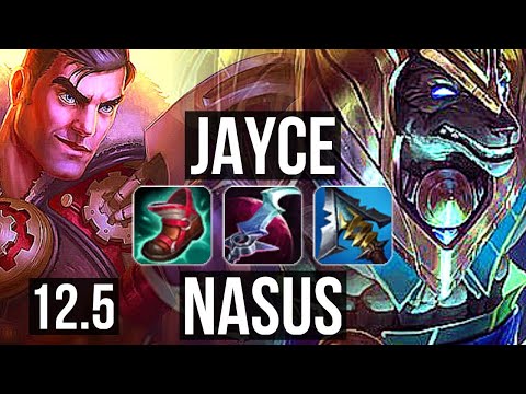 JAYCE vs NASUS (MID) | 4.5M mastery, 900+ games, 3/2/11 | NA Diamond | 12.5