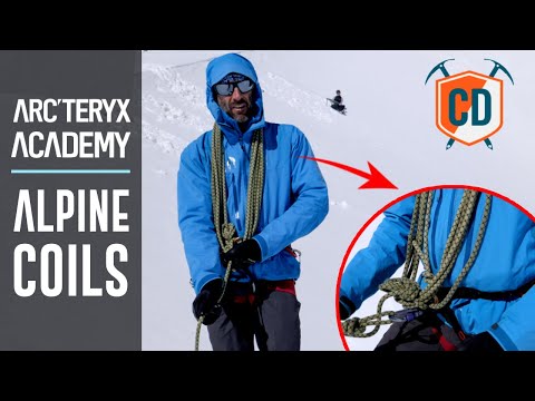 How To Tie Alpine Coils - Arc'teryx Academy Tips | Climbing Daily Ep.1870