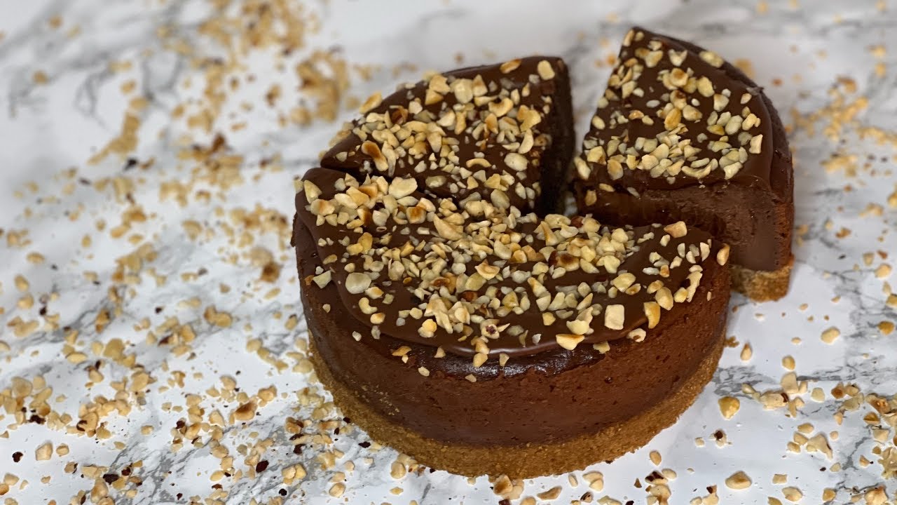 Baked Nutella Cheesecake | Cheesecake Recipe